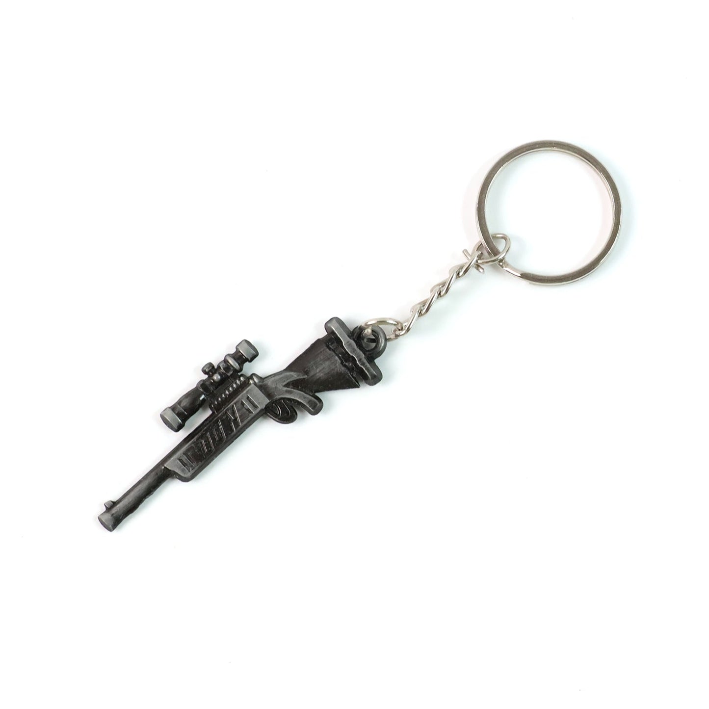 Mini Gun Metal Keychain