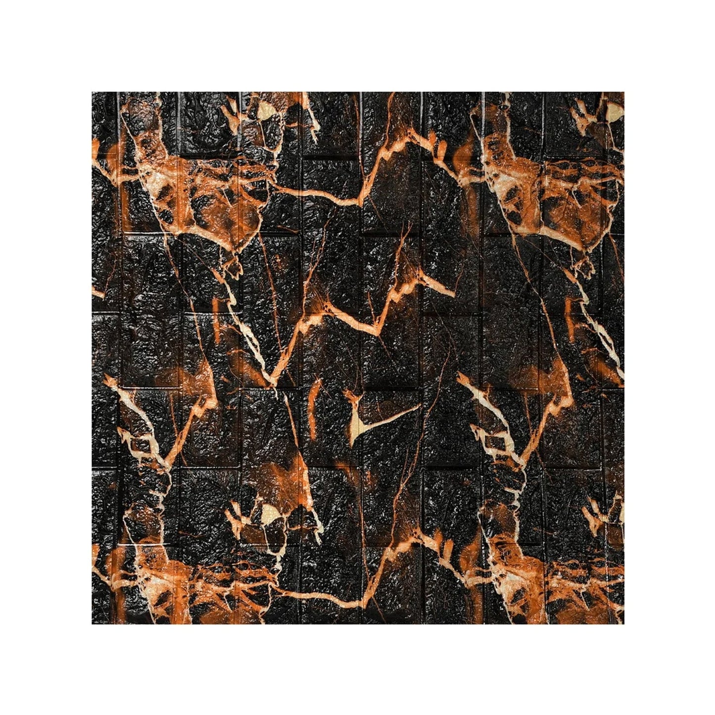 Peel-and-stick 3D wallpaper panels for stylish wall makeover