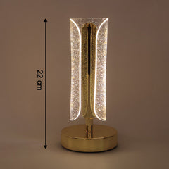 Golden LED Decor Lamp