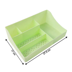 Multi-Section Desk Organizer Storage Tray (1 Pc)