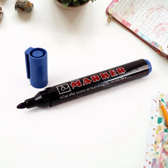 Jumbo Tip Whiteboard Blue Ink Marker (1 Pc)