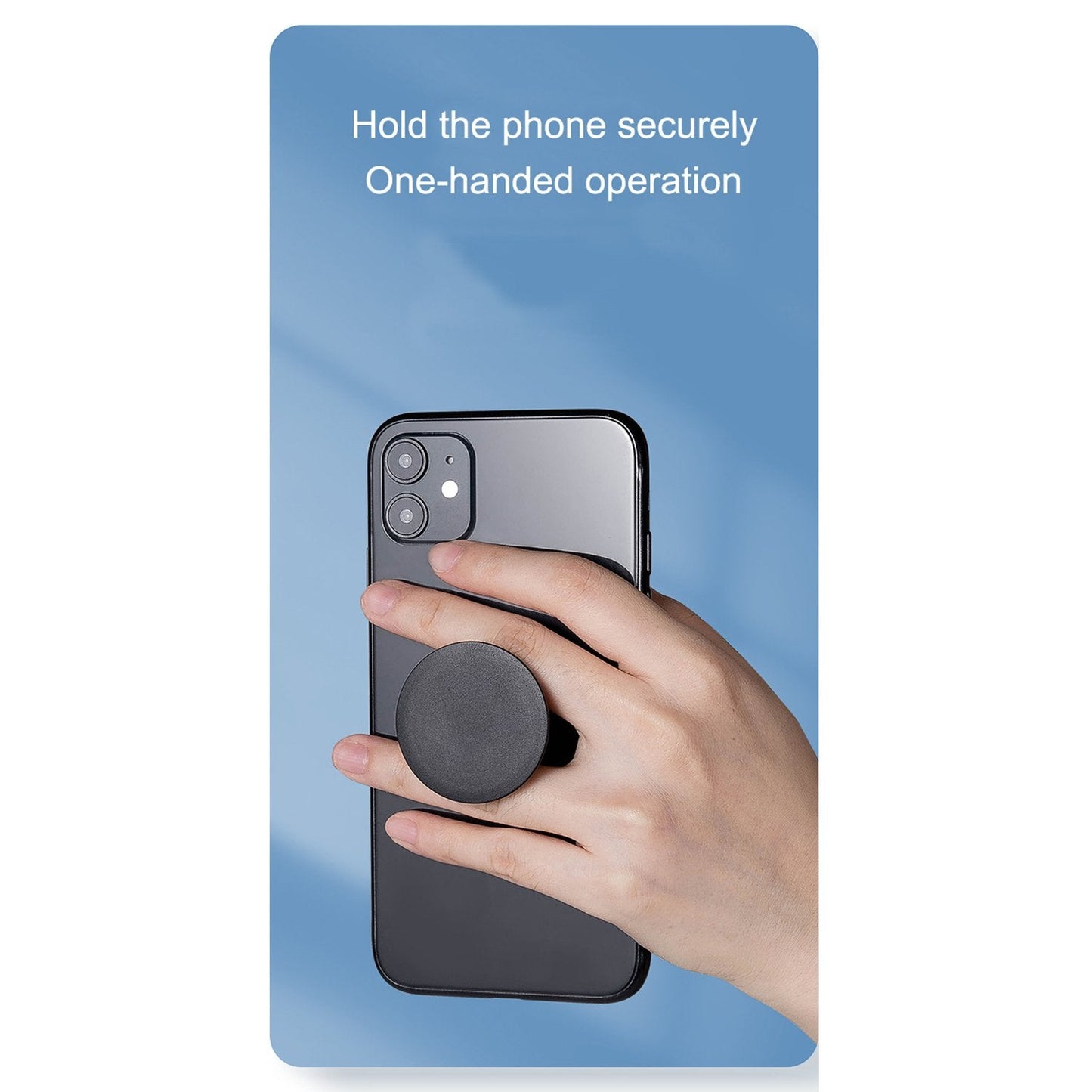 Artistic holder for phones with a distinctive look