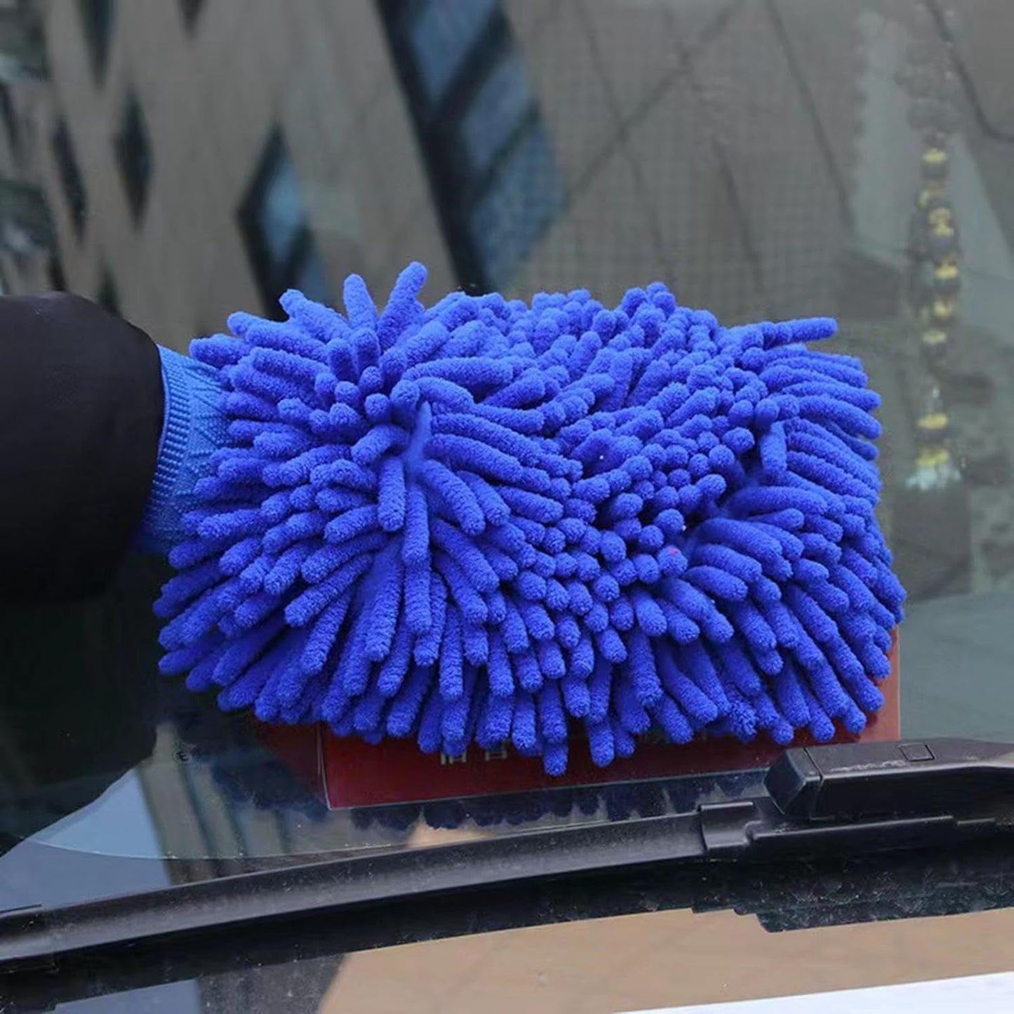 Microfiber Wash Mitt / Multipurpose Cleaning Glove (1 Pc)