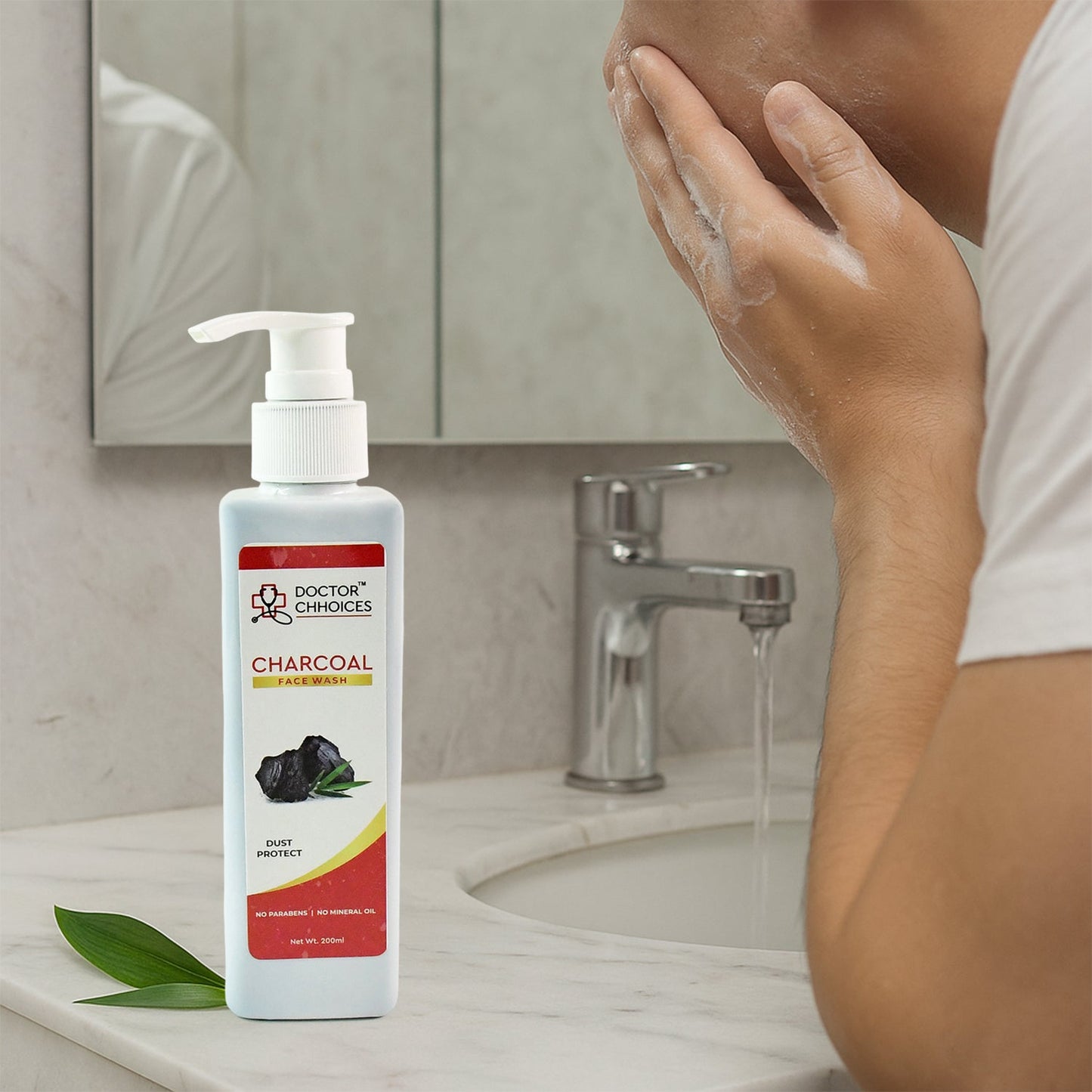 Doctor Chhoices Charcoal Face Wash – 200ml (1 Pc)