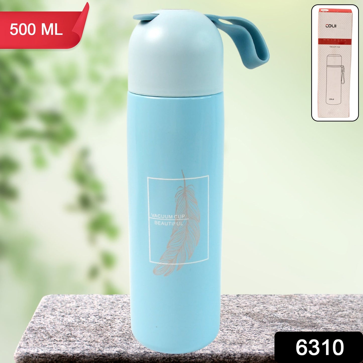 Customize Stainless Steel Water Bottle With Handle Easy to Carry, Fridge Water Bottle, Leak Proof, Rust Proof, Hot & Cold Drinks, Gym Sipper BPA Free Food Grade Quality, Steel fridge Bottle For office/Gym/School (Approx 500 ML)