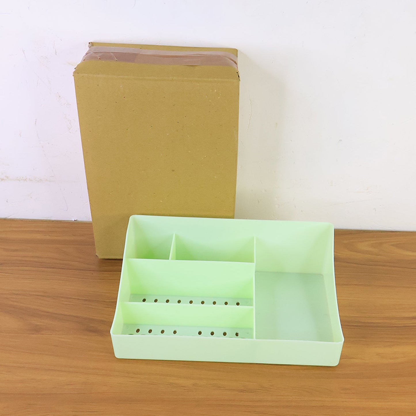 Multi-Section Desk Organizer Storage Tray (1 Pc)