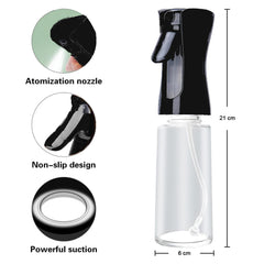 Glass Premium Oil Spray Bottle - (300 Ml Approx / 1 Pc)