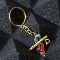 kishna metal keychain