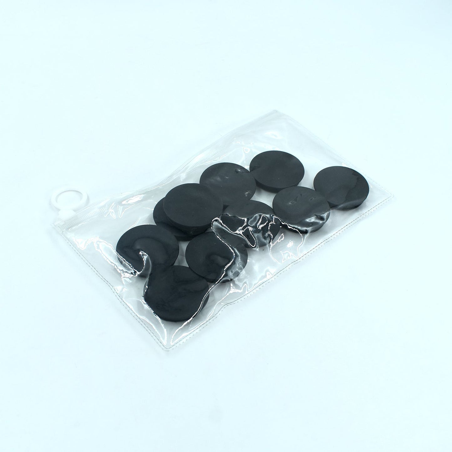 Mobile holder with transparent pouch