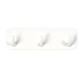 3 Pin Plastic Cloth hanger, Wall Door Hooks Rail for Hanging Clothes.