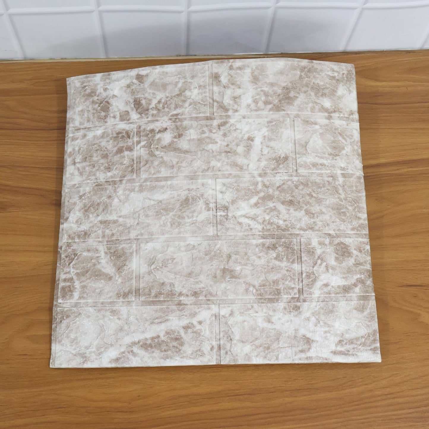 Wallpaper 3D Foam Wallpaper Sticker Panels (78 x 70 Cm / 1 Pc)