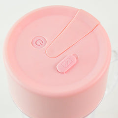 Portable Crusher Juicer With Handle & Straw, USB Rechargeable Multi Blades (420 ML)