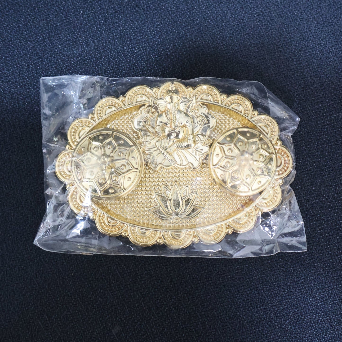 Ganesh Embossed Roli–Chawal Kumkum Chopra - (1 Pc)