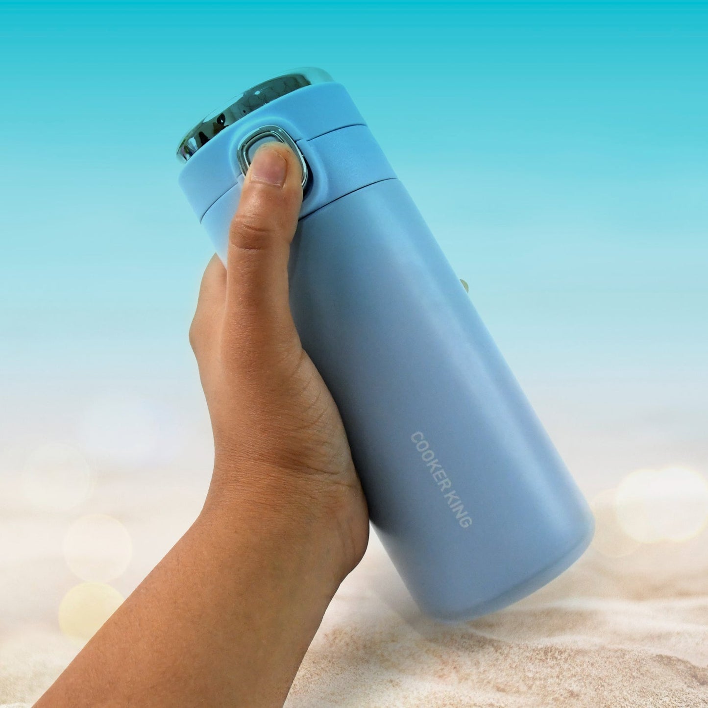 Customize Stainless Steel Insulated Vacuum Bottle With Insulated Cap Lock (350ml Approx)