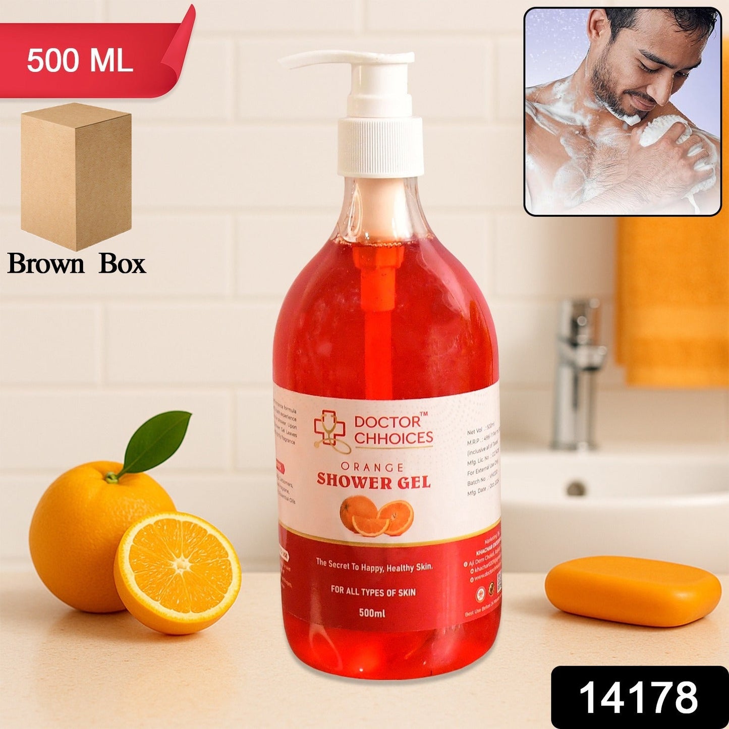 Doctor Chhoices Zesty Orange Cleanser