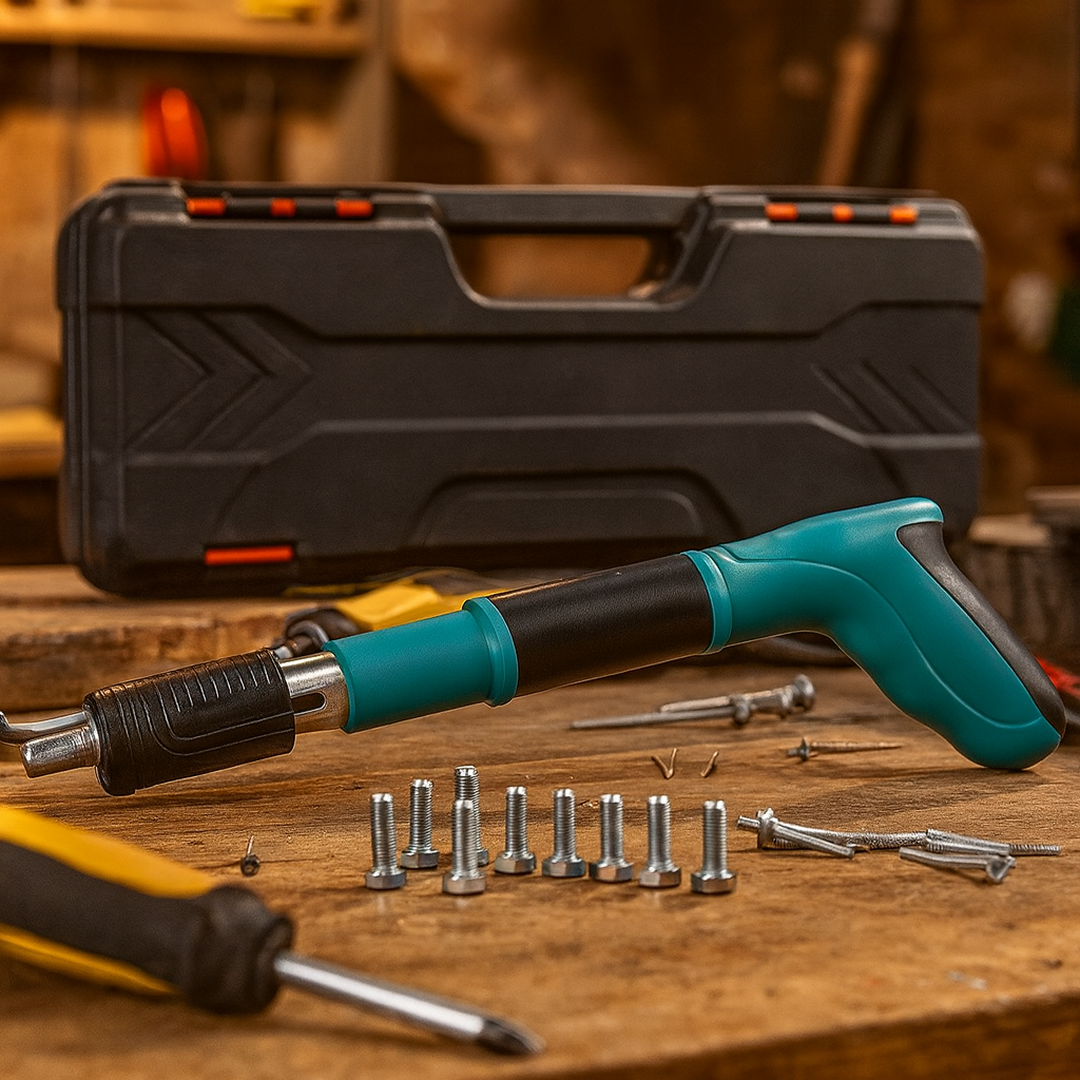 Professional Heavy-Duty Manual Rivet/Anchor Fastening Gun Tool Kit