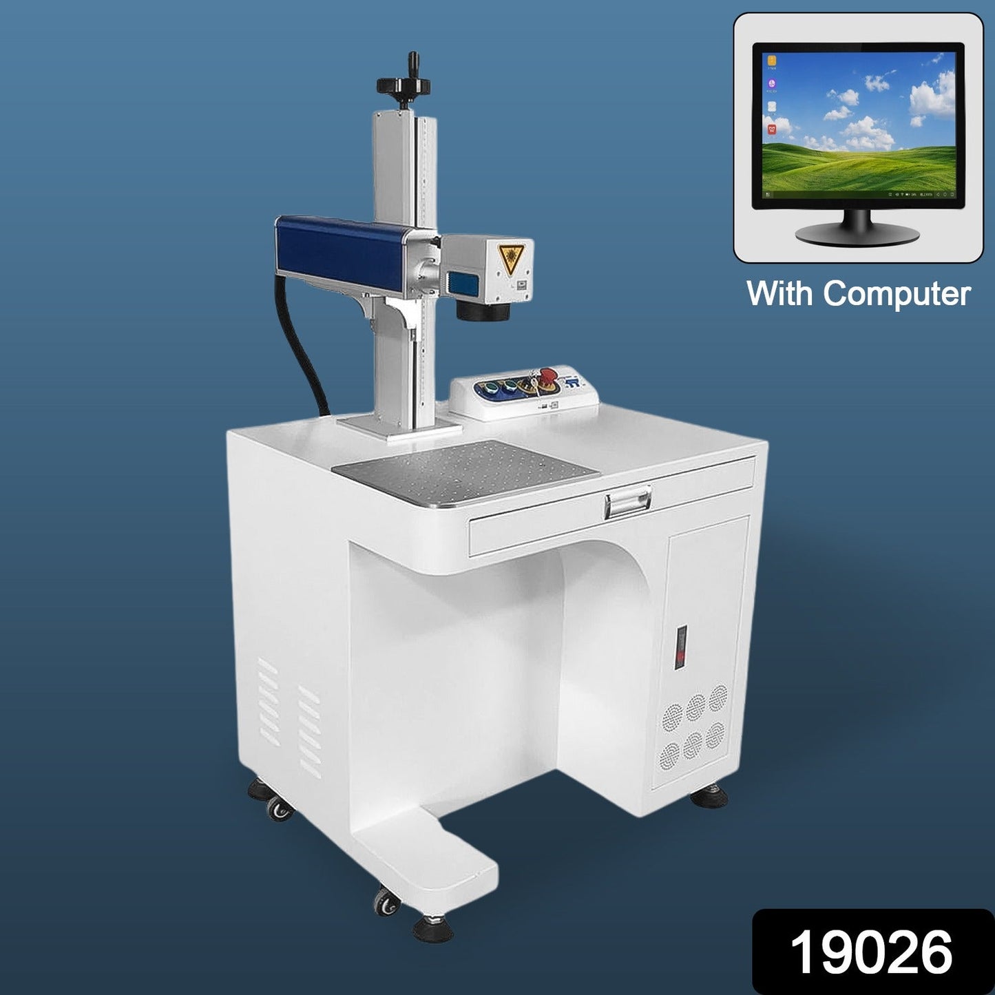 SVL 30W High-Precision Laser Machine & Computer