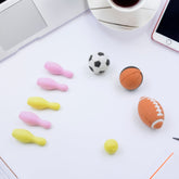 Mini Eraser Set for Kids (9 Pieces) - Fun Designs, Party Favors, School Prizes