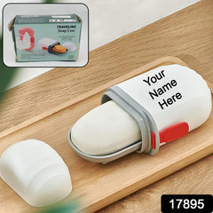 Customize Stylish Soap Holder for Travel & Bathroom Use ,Sabudani (1 Pc, Non-Leak Seal)