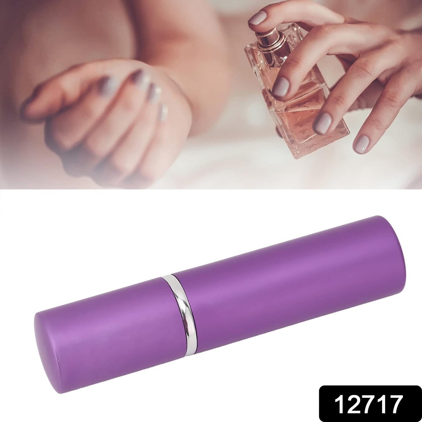 Empty Spray / Perfume Bottle Refillable Fine Mist Perfume For Sanitizer Travel Beauty Makeup Perfume filler (1 Pc)