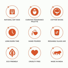 In'lief Blueberry Soy-Blend Votive Candle Glass – 50 gm (1 Pc)