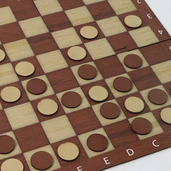 Chess & Checkers 2-in-1 Travel Game - (1 Set)