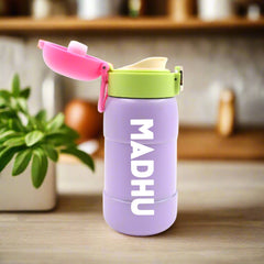 Custom Duck Stainless Steel Water Bottle for Kids & Adults (1 Pc, BPA Free, Mix Design)