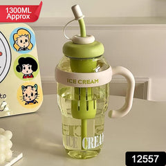 Ice-Cream Theme Bottle Sipper
