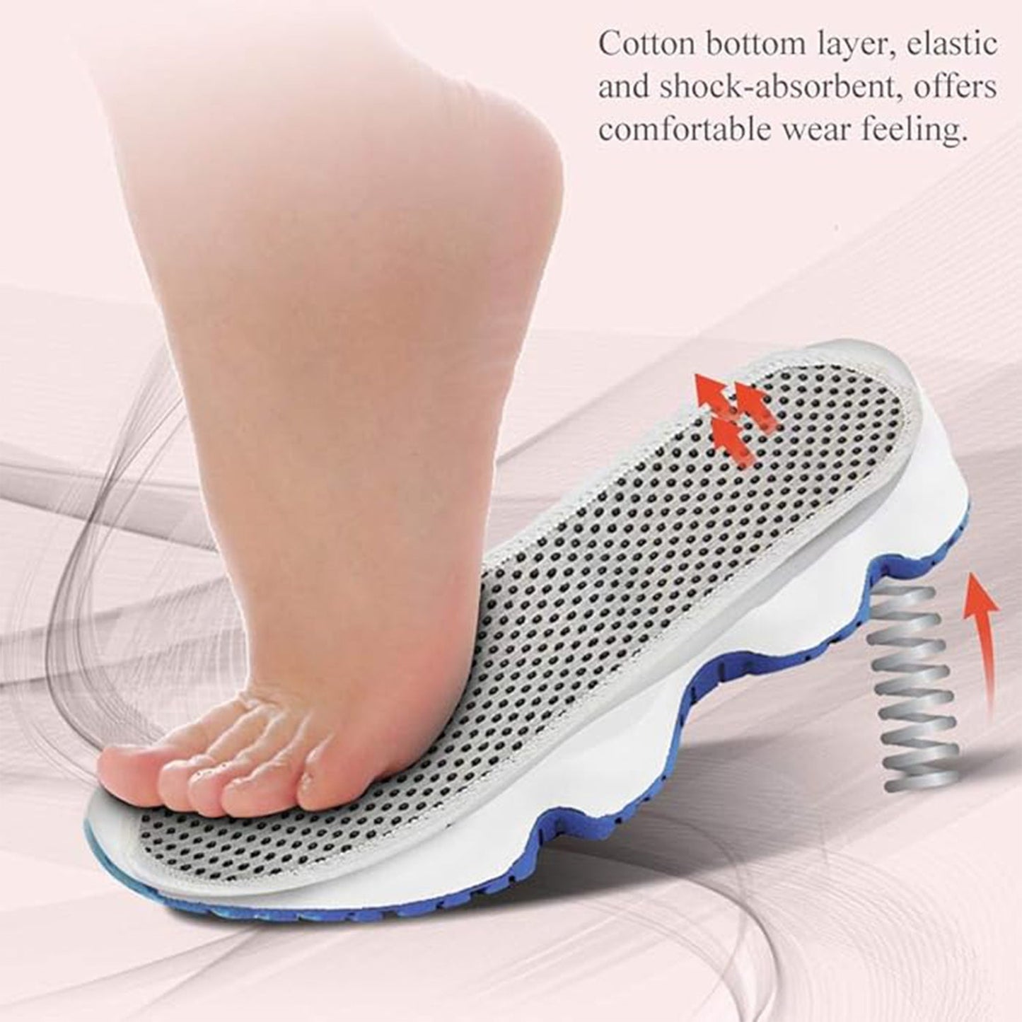 Self-Heating Magnetic Insoles for Men & Women – Warm Tourmaline Shoe Inserts (1 Pair)