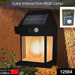 Solar Wall Lamp – Wireless Outdoor Light with Motion Sensor & 3 Modes