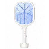 Rechargeable Mosquito Killer Racket with UV Light & USB Charging Base