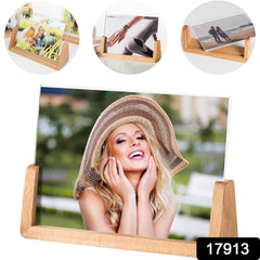 Wooden Picture Stand, Photo Frame Stand (1 Pc)