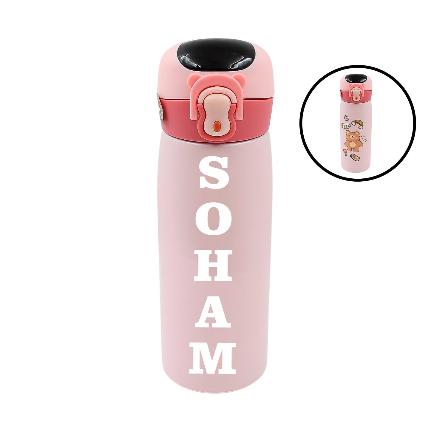 Customize Smart Vacuum Insulated Water Bottle with LED Temperature Display (450 ML Approx)