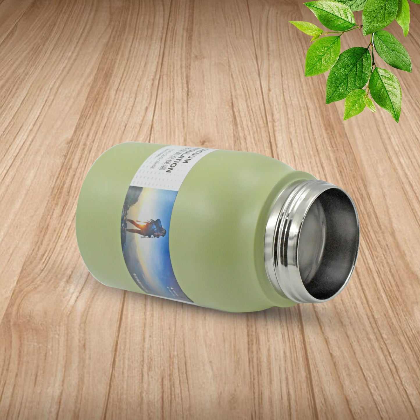 Premium Stainless Steel Vacuum Insulated Bottle Water Flask Vacuum Hot Cold For Kids / Travelling Water Bottle for Kids with Straw, Thermos For office / Gym /School (1000 ML)