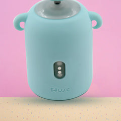 Electric Toothbrush With Light & Music, Kids U-Shaped 360° USB Rechargeable Plastic Automatic Toothbrush Portable Adjustable Cleaning Whitening Toothbrush with USB Charging Function Plastic + ABS for Kids