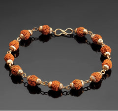 Men's Authentic Rudraksha Bracelet – Spiritual Healing & Protection
