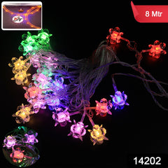 Decorative Crystal Flower LED String Light