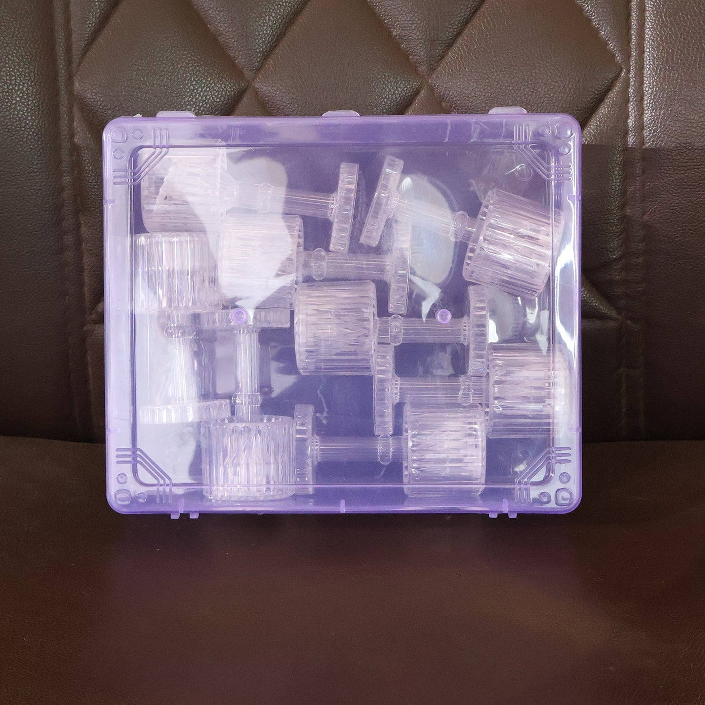 8pc Crystal Mini Lamp Set