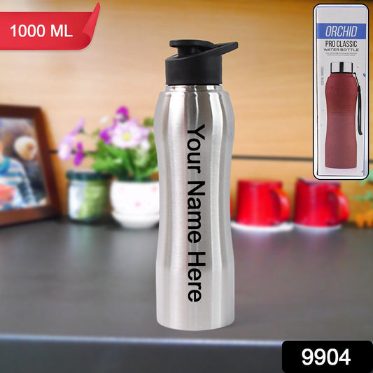 Customize Stainless Steel Double Wall Vacuum-Insulated Drink Water Bottle (1000 ML Approx)