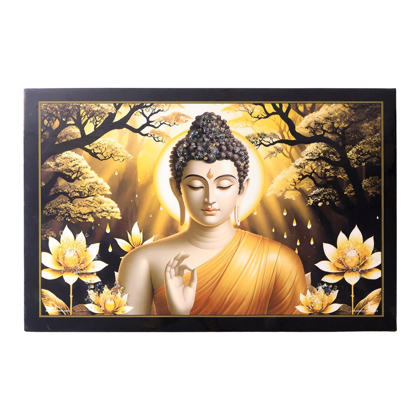 Lord Buddha Wall Painting Frame