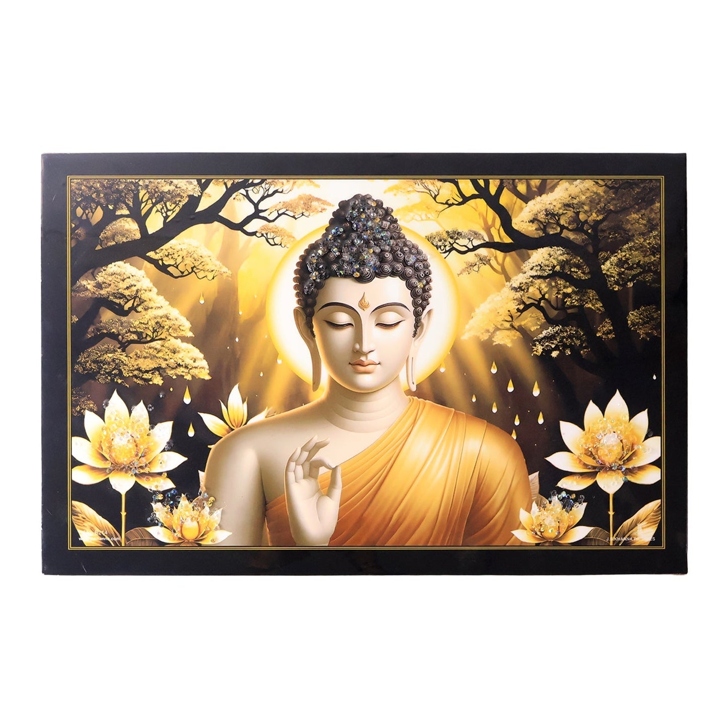 Lord Buddha Wall Painting Frame