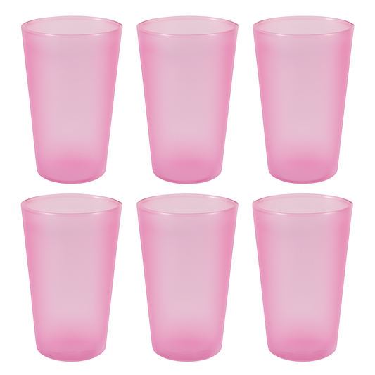 Large Glass Set – Ideal for Kitchens & Offices, Perfect for Water & Beverages (6-Piece)