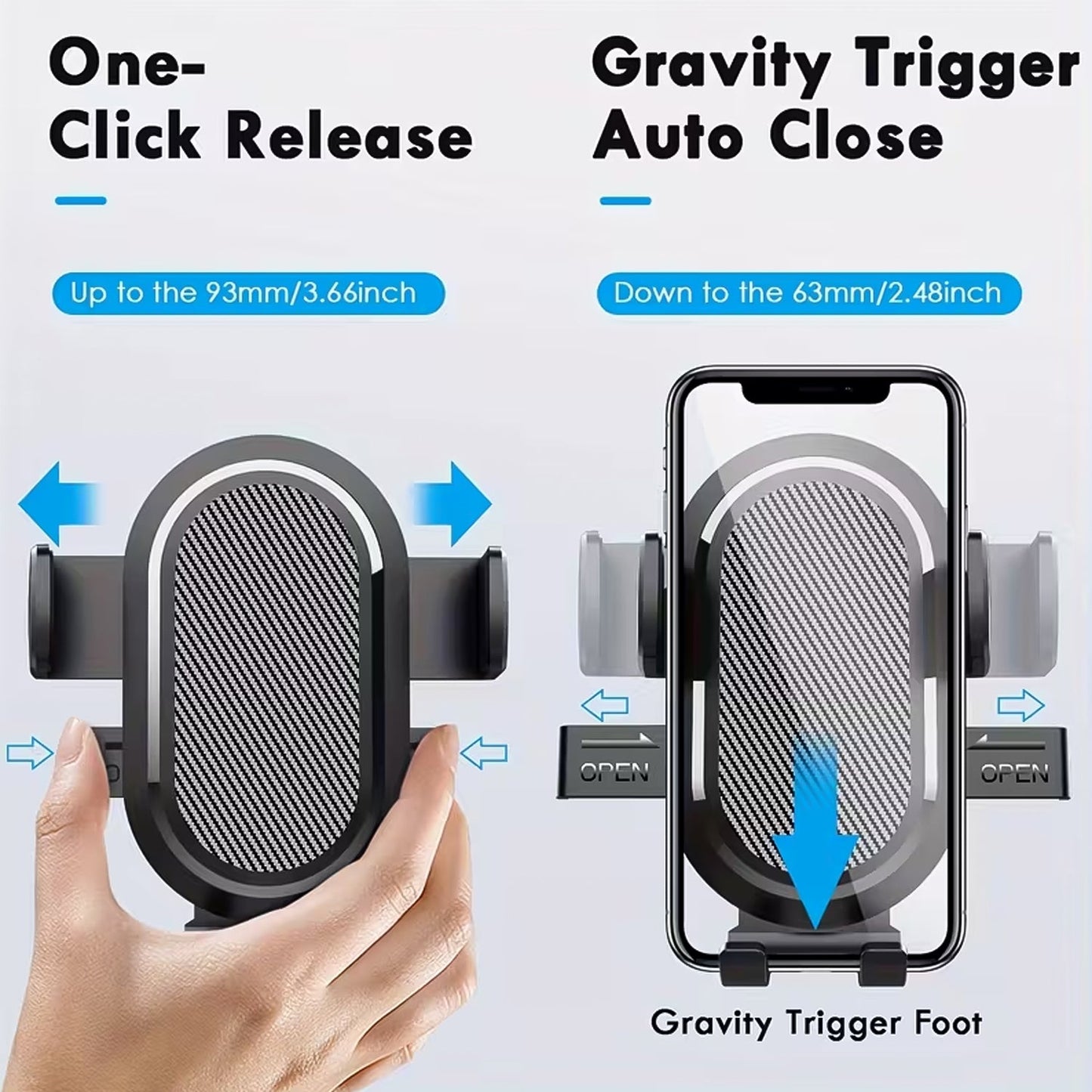 Adjustable Car Mobile Holder - (1 Pc)