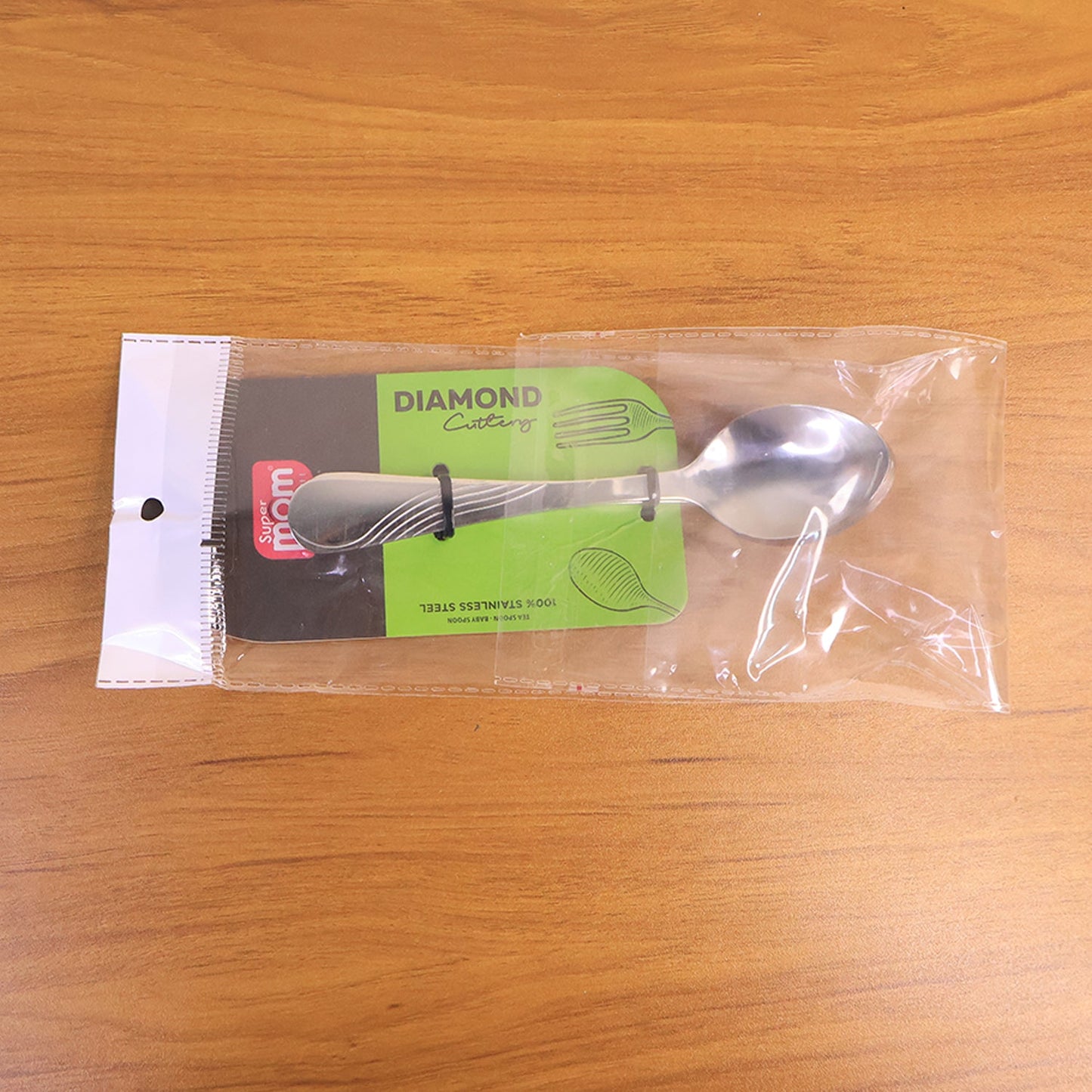 Supermom Diamond Stainless Steel Dining Spoon (6 Pc / Set)