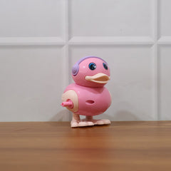 Cute Wind-Up Walking Duck Toy for Kids (1 Pc)