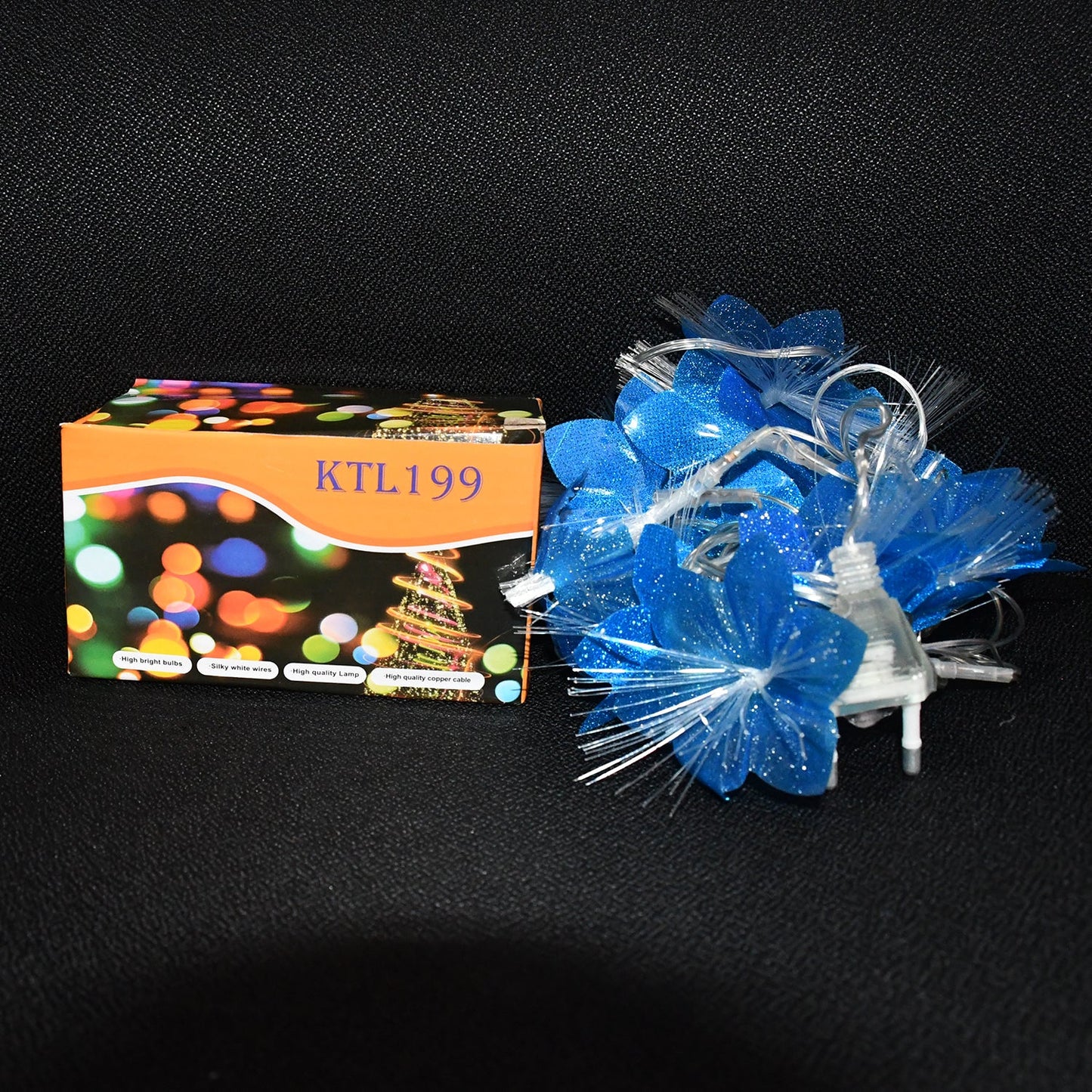 Decorative Fiber Flower LED String Lights (3 Meter)