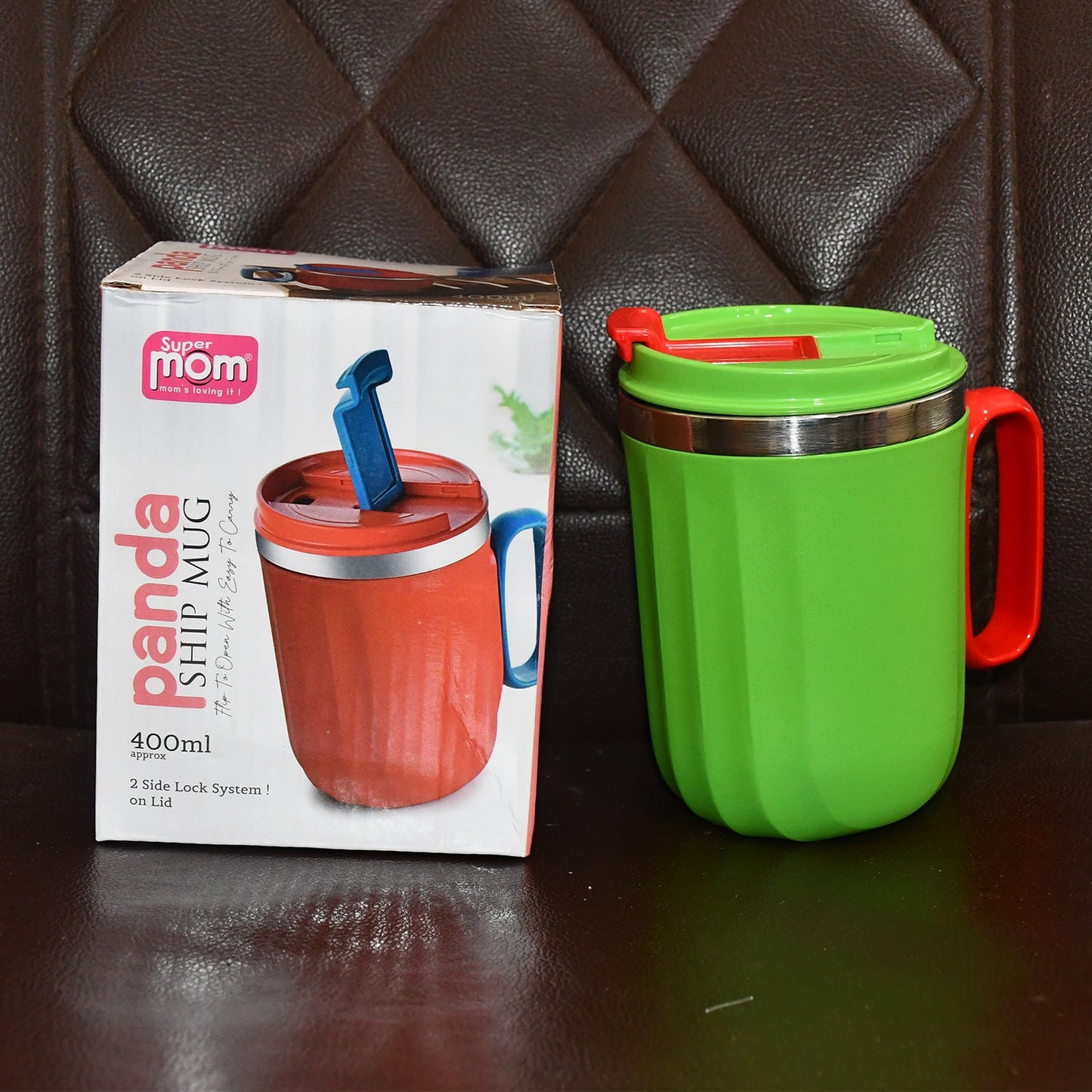 Supermom Panda Ship Mug (400ML / 1 Pc)