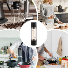 2-in-1 Stainless Steel Salt and Pepper Grinder
