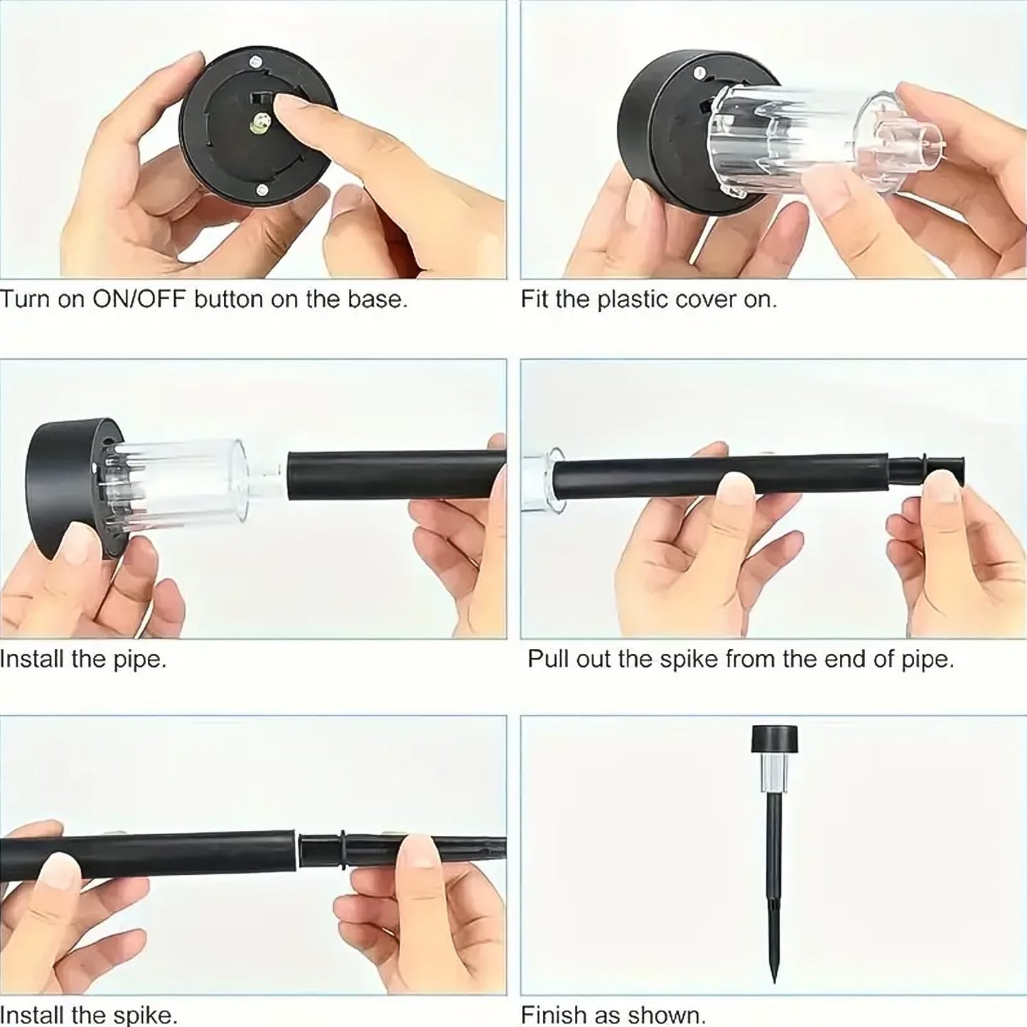 Solar LED Lawn Light