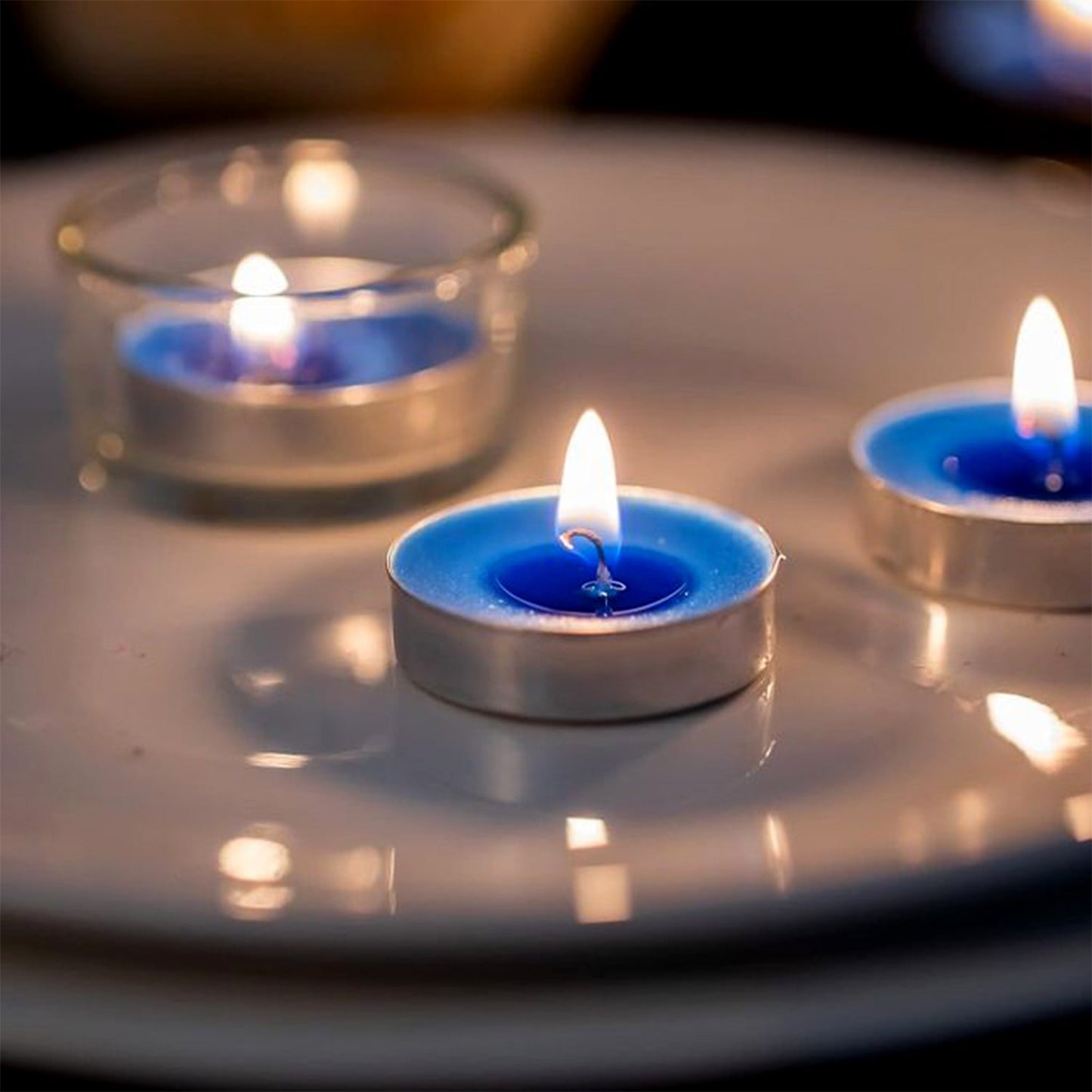 Mix Color Scented Tea Light Candles (25 Pc / Set)